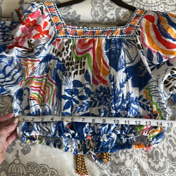 Farm Rio Brazil Crop Top - Picture 3 of 4